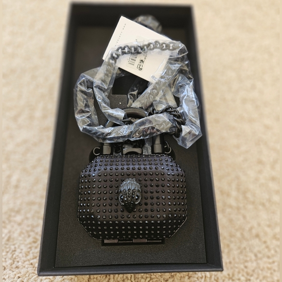 Kurt Geiger London Micro Top Handle Clutch Bag NWT - Picture 2 of 12